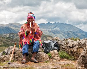 Quechua Man Peru