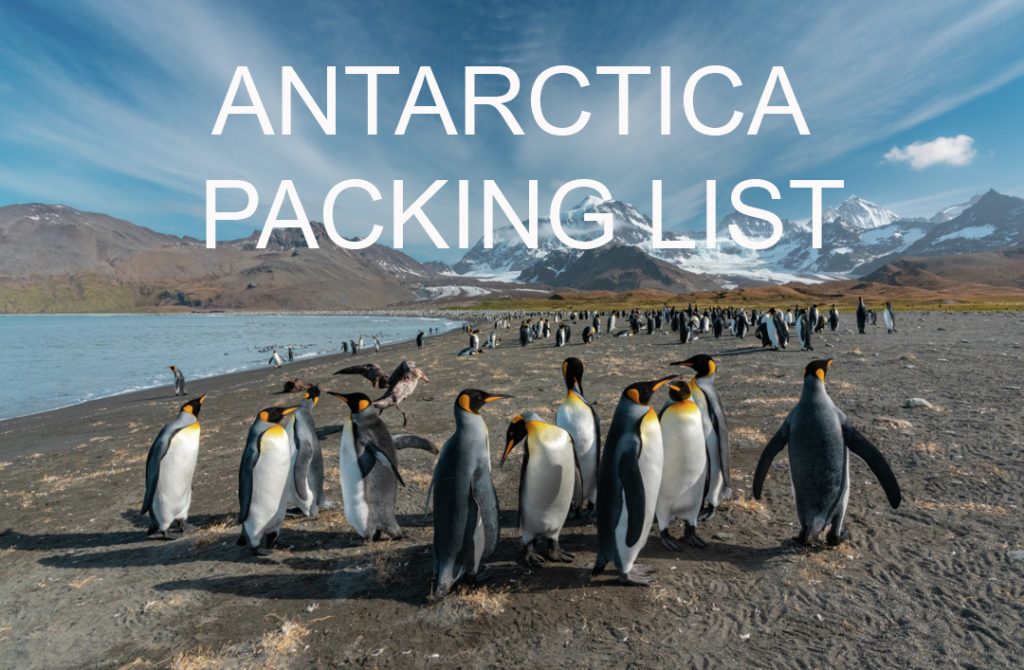 ANTARCTIA PACKING LIST