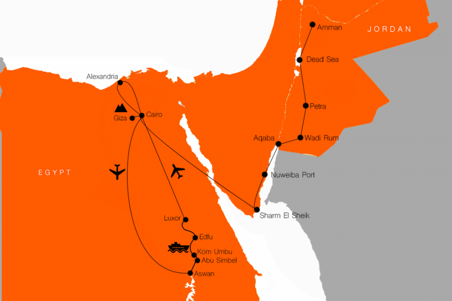 Egypt & Jordan tour MyHoliday2