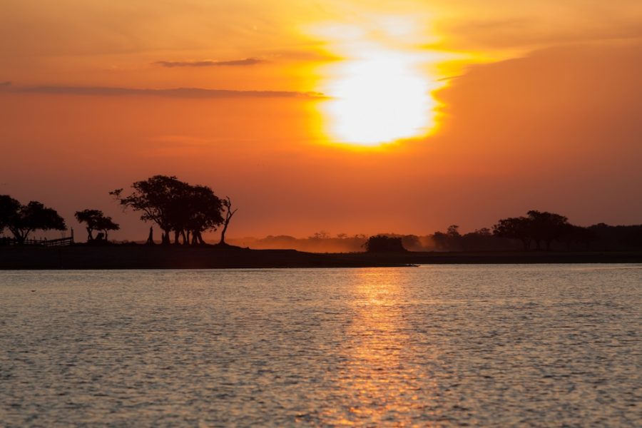 Amazon River couher-de-soleil-Grands-Espaces