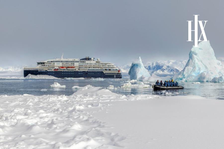 Antarctica - Sea Ice Landing - MS Fridtjof Nansen - HXwith Logo