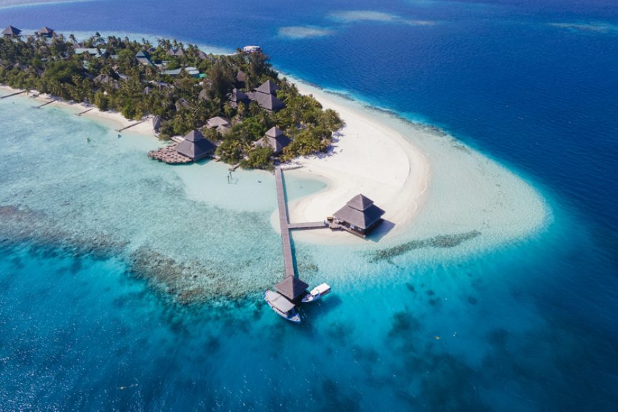 Arrival Jetty Aerial View