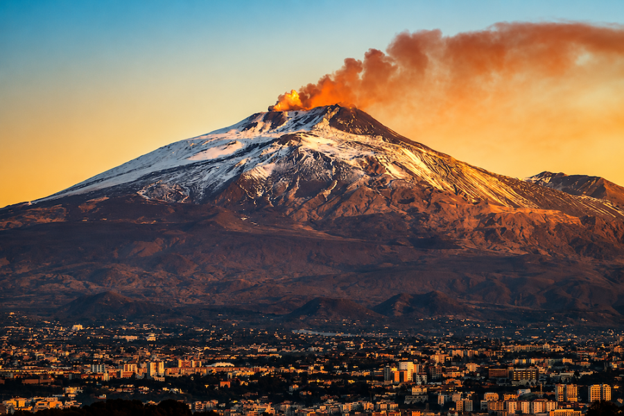 Celestyal Grand Med - Mt Etna