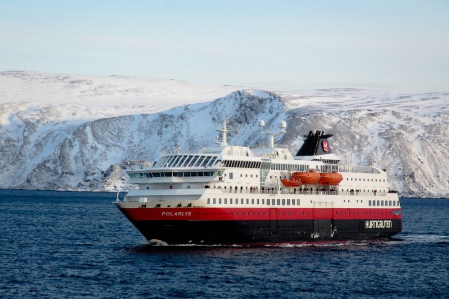 Meeting MS Polarlys in a great area