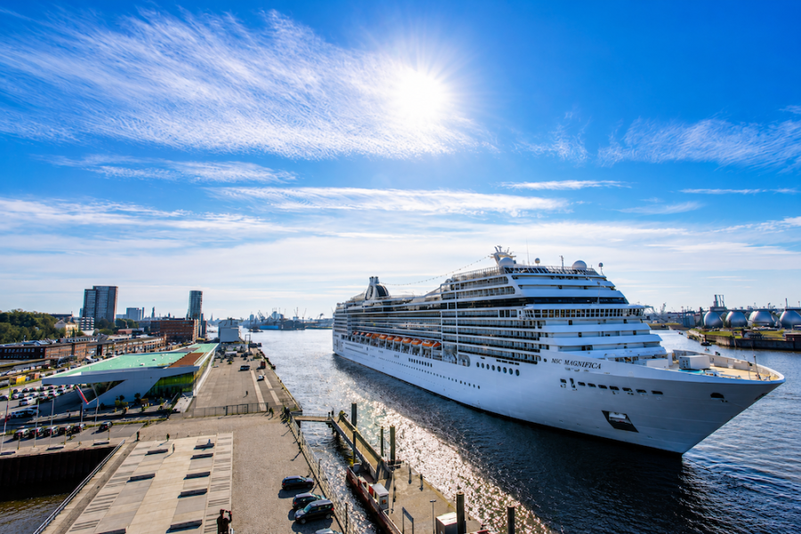 MSC Magnifica - Docking