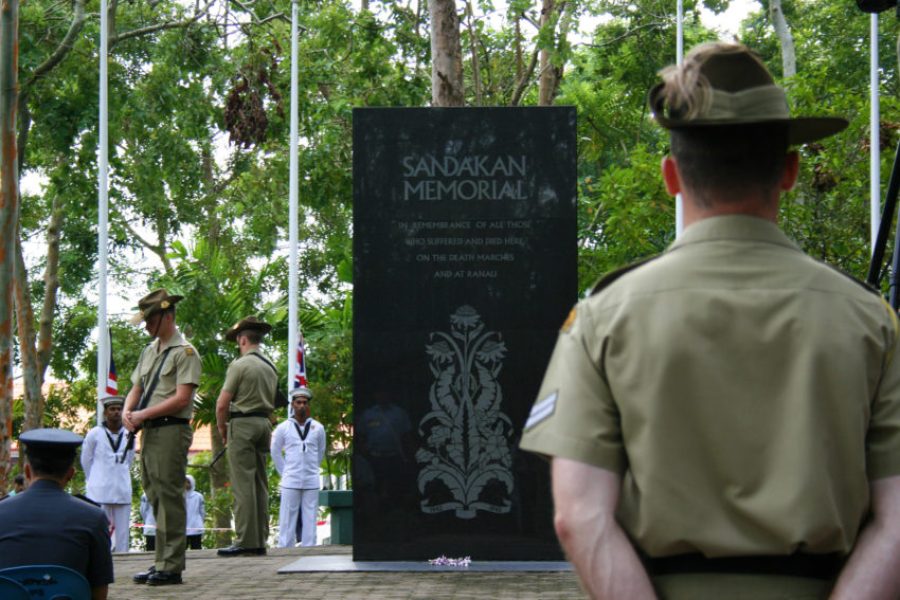 ANZAC Day dawn service Borneo