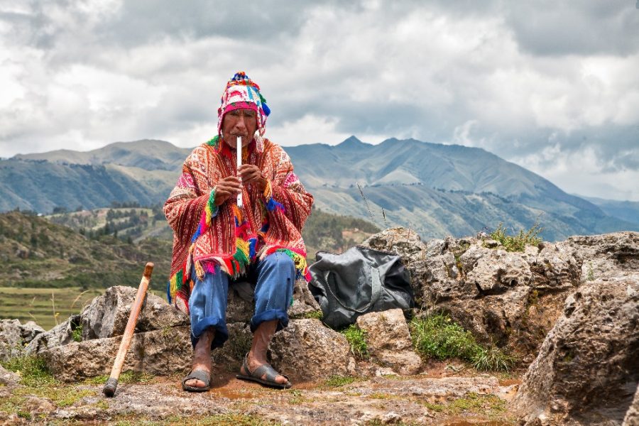 Quechua Man Peru