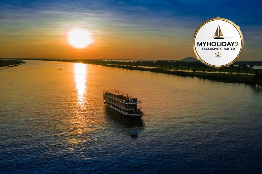 charter cruise sunset